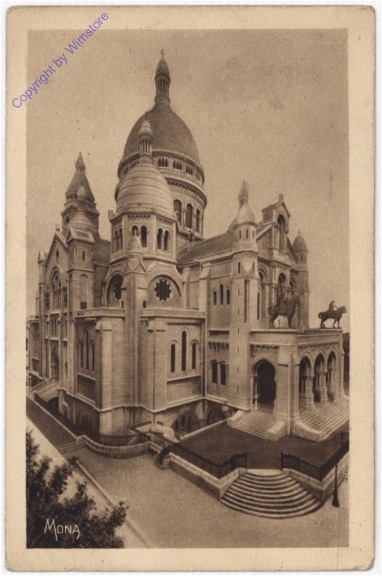 ak194703 Paris, La Basilique du Sacre-Coeur