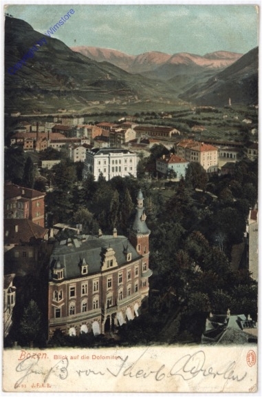 ak194712 Bolzano (Bozen), Blick auf die Dolomiten