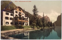 Toblachersee mit Hotel