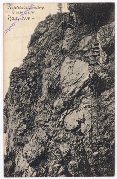 ak194783 Rax, Teufelsbadstubensteig, Große Leiter