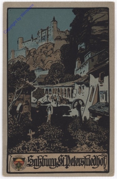 ak194814 Salzburg, St. Peters Friedhof