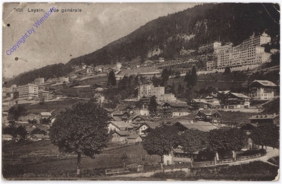 Leysin, Vue generale