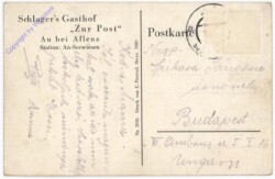 Aflenz, Schlager's Gasthof "Zur Post"