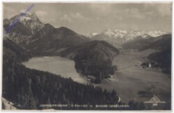 Eisenerz, Leopoldsteinersee mit Schloß Leopoldstein