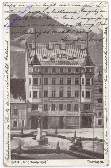 ak194868 Mariazell, Hotel Rohrbacherhof