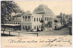 Marianske Lazne (Marienbad), Cursaal und Neubad