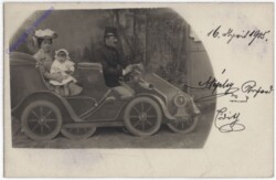 Automodell für Fotografie