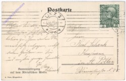 Sonnenuntergang auf dem Adriatischen Meere