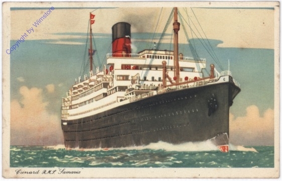 R.M.S. Samaria, Cunard