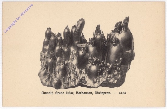 Limonit, Grube Luise, Horhausen, Rheinprov.