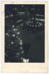 Beleuchteter Park