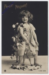Mädchen mit Blumen