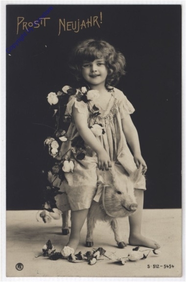 Mädchen mit Blumen