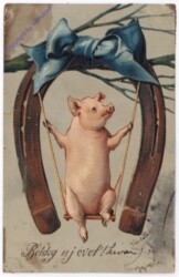 Schweinchen mit Hufeisen