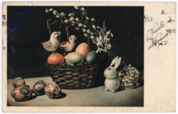 Eier im Korb