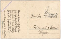 Landschaft mit Zweig