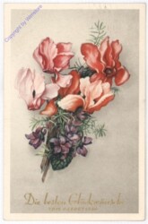 ak195188 Blumenstrauß, Geburtstag