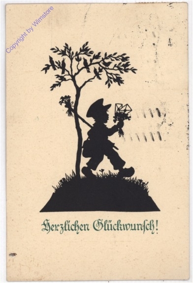 ak195201 Briefträger, Geburtstag