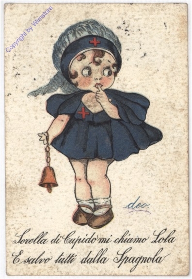 Mädchen mit Glocke