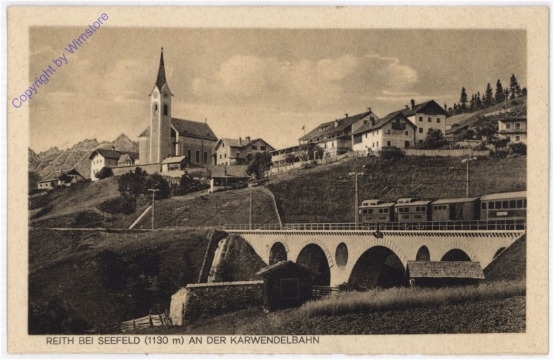 Reith bei Seefeld an der Karwendelbahn