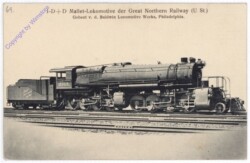 Mallet-Lokomotive der Great Northern Railway