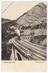 Semmeringbahn, Poleruswand