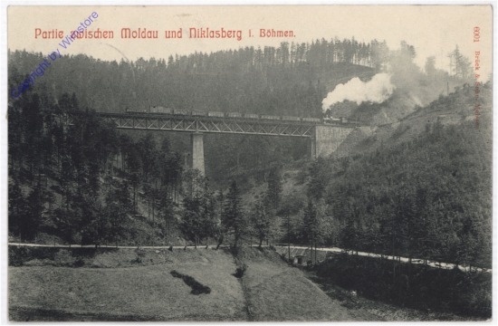 Partie zwischen Moldau und Niklasberg