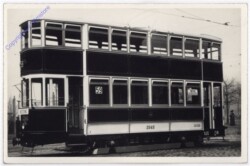 Straßenbahn, zweistöckig