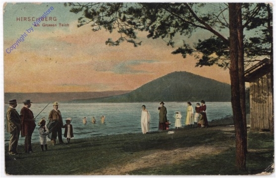 Hirschberg, Am großen Teich