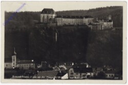 ak196171 Frain an der Thaya, Kirche mit Schloss