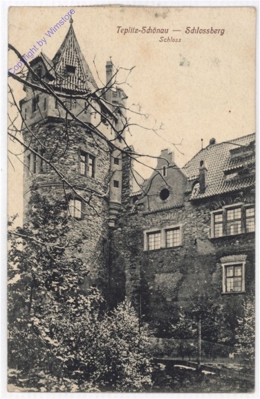 Teplitz-Schönau, Schossberg, Schloss