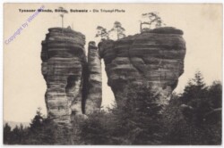 Tyssaer Wände, Die Triumpf-Pforte