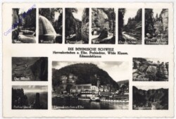 Böhm. Schweiz, Multiansicht