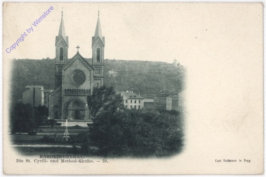 ak196217 Karolinenthal, St Cyrill- und Method-Kirche