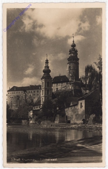 ak196219 Krummau, Schloss