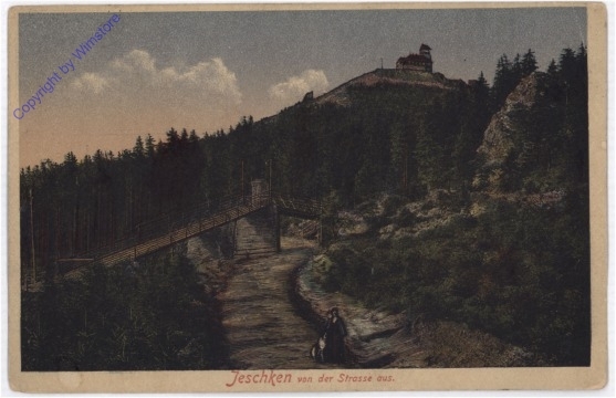 ak196277 Jeschken, von der Strasse aus