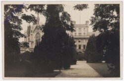 Eisgrub, Schloss vom Promenadenweg aus