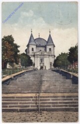 Sv. Hostyn, Hlavni schodiste s Kostelem