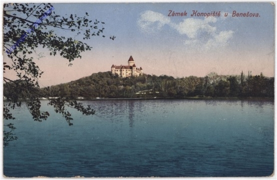 ak196329 Zamek Konopiste u Benesova