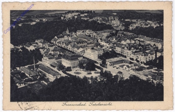 Franzensbad, Totalansicht