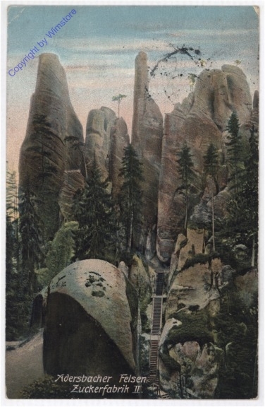 ak196337 Adersbacher Felsen, Zuckerfabrik II