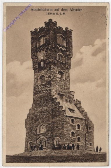 ak196353 Altvatergebirge, Aussichtsturm
