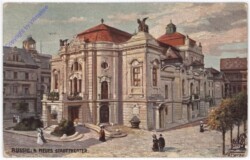 ak196367 Aussig, neues Stadttheater