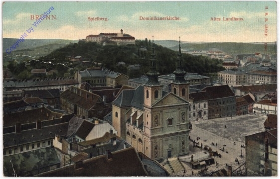 Brno (Brünn), Spielberg, Dominikanerkirche, Altes Landhaus