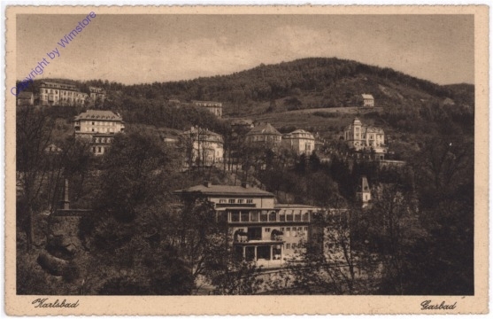 Karlovy Vary (Karlsbad), Ansicht