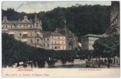 Karlovy Vary (Karlsbad), Friedrich-Wilhelm Platz