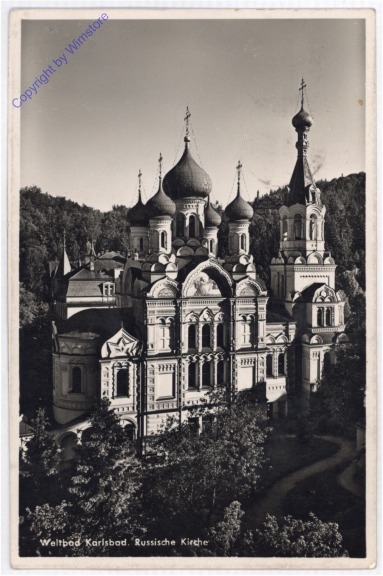 ak196453 Karlovy Vary (Karlsbad), Russische Kirche