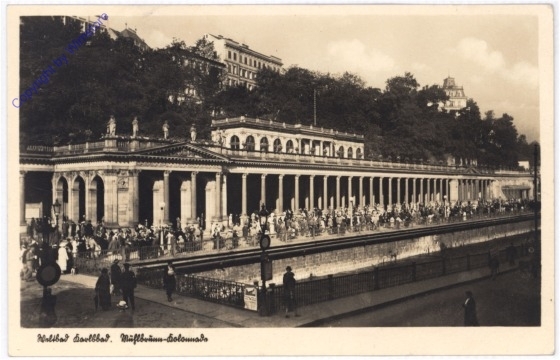 ak196455 Karlovy Vary (Karlsbad), Mühlbrunnen-Colonade