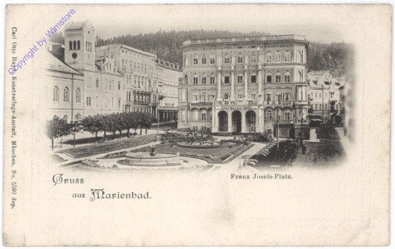 Marianske Lazne (Marienbad), Franz Josefs-Platz