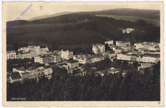 Marianske Lazne (Marienbad), Ortsansicht